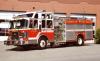 Photo of Anderson serial 94116KFNE95002815, a 1995 Spartan pumper of the Coquitlam Fire Department in British Columbia.