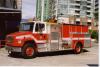 Photo of Anderson serial 95052IAOY95002835, a 1995 Freightliner hose tender of the Vancouver Fire Department in British Columbia.