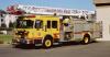 Photo of Anderson serial 95138KFME972930, a 1997 Spartan aerial of the Kamloops Fire Department in British Columbia.