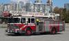 Photo of Anderson serial 96169KFNA983060, a 1998 Spartan aerial of the Vancouver Fire Department in British Columbia.