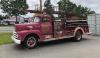 Photo of King-Seagrave serial 5601, a 1956 International pumper of the Nicholson Fire Department in British Columbia.