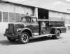 King-Seagrave delivery photo of serial 5917, a 1959 International pumper for the Calgary Fire Department in Alberta.
