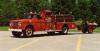 Photo of King-Seagrave serial 61054, a 1961 Fargo pumper of the Brock Township Fire Department in Ontario.