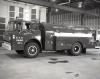 King-Seagrave delivery photo of serial 63072, a 1963 Ford tanker of the Kentville Fire Department in Nova Scotia.