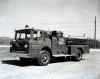 King-Seagrave delivery photo of serial 64063, a 1964 Ford pumper of the Tecumseh Fire Department in Ontario.