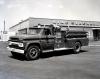 King-Seagrave delivery photo of serial 65042, a 1965 GMC pumper of the Neepawa Fire Department in Manitoba.