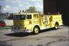 Photo of King-Seagrave serial 65046, a 1965 International pumper of the London Fire Department in Ontario.