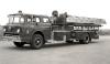 King-Seagrave delivery photo of serial 67003, a 1967 Ford aerial of the Waterloo Fire Department in Ontario.