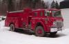 Photo of King-Seagrave serial 76047, a 1976 International pumper of the Leicester Fire Department in Nova Scotia.