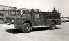 King-Seagrave delivery photo of serial 67008, a 1967 Ford pumper of the District 7 Fire Department in Nova Scotia.