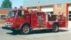 Photo of King-Seagrave serial 68005, a 1968 International pumper of the Moose Jaw Fire Department in Saskatchewan.
