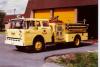 Photo of King-Seagrave serial 68023, a 1969 Ford pumper of the Sudbury Fire Department in Ontario.