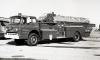 King-Seagrave delivery photo of serial 68030, a 1969 Ford quint of the Tillsonburg Fire Department in Ontario.