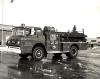 King-Seagrave delivery photo of serial 69014, a 1969 Ford pumper of the Trenton Fire Department in Nova Scotia.