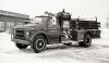 King-Seagrave delivery photo of serial 69029, a 1970 GMC pumper of the Glencoe Fire Department in Ontario.