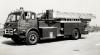 King-Seagrave delivery photo of serial 69044, a 1970 International  aerial of the Calgary Fire Department in Alberta.