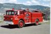 Photo of King-Seagrave serial 70042, a 1971 Ford pumper of the Spences Bridge Fire Department in British Columbia.