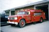 Photo of King-Seagrave serial 71006, a 1971 Dodge tanker of the Howard Township Fire Department in Ontario.