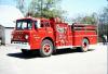 Photo of King-Seagrave serial 71018, a 1972 Ford pumper of the Thorold Fire Department in Ontario.