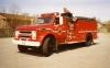 Photo of King-Seagrave serial 71021, a 1971 Chevrolet pumper of the Georgina Fire Department in Ontario.