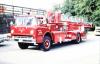 Photo of King-Seagrave serial 71030, a 1972 Ford quint of the Orillia Fire Department in Ontario.
