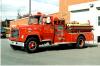 Photo of King-Seagrave serial 71038, a 1972 Ford pumper of the Arnprior Fire Department in Ontario.