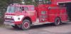 Photo of King-Seagrave serial 73077, a 1975 Ford pumper of the West Point Fire Department in Prince Edward Island.