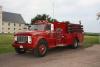 Photo of King-Seagrave serial 73078, a 1972 GMC pumper of the New London Fire Department in Prince Edward Island.