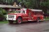 Photo of King-Seagrave serial 73084, a 1974 Ford pumper of the Quinte West Fire Department in Ontario.