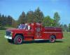 King-Seagrave delivery photo of serial 73086, a 1974 Ford pumper of the Oil Springs Fire Department in Ontario.