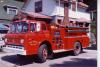 Photo of King-Seagrave serial 74005, a 1974 Ford pumper of the Port Stanley Fire Department in Ontario.