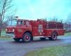 King-Seagrave delivery photo of serial 74006, a 1974 Ford pumper of Moore Township Fire Area 3  in Ontario.