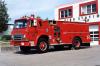 Photo of King-Seagrave serial 76026, a 1977 International pumper of the Belleville Fire Department in Ontario.