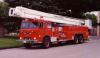 Photo of King-Seagrave serial 76039, a 1977 Scot platform of the Vernon Fire Department in British Columbia.