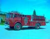 King-Seagrave delivery photo of serial 76068, a 1977 GMC pumper of the Hantsport Fire Department in Nova Scotia.