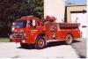 Photo of King-Seagrave serial 76078, a 1977 International  pumper of the Inter-Township Fire Department in Ontario.