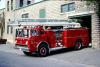 Photo of King-Seagrave serial 77016, a 1977 Ford pumper of the Brockville Fire Department in Ontario.