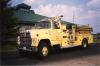 Photo of King-Seagrave serial 77049, a 1978 Ford pumper of the Barrie Fire Department in Ontario.