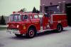 Photo of King-Seagrave serial 77060, a 1978 Ford pumper of the Waterloo Fire Department in Ontario.
