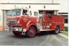 Photo of King-Seagrave serial 77075, a 1978 International  pumper of the Kitchener Fire Department in Ontario.