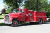 Photo of King-Seagrave serial 78025, a 1979 Ford pumper of the Dundalk Fire Department in Ontario.