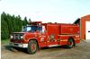 Photo of King-Seagrave serial 79033, a 1979 GMC tanker of the Raleigh Township Fire Area 1  in Ontario.