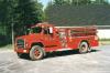 Photo of King-Seagrave serial 79040, a 1980 International  pumper of the Mohawk Fire Department in Ontario.