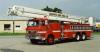 Photo of King-Seagrave serial 79045, a 1980 International  platform of the Stratford Fire Department in Ontario.