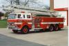 Photo of King-Seagrave serial 79050, a 1980 International  pumper of the Thorold Fire Department in Ontario.