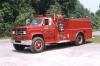 Photo of King-Seagrave serial 79066, a 1979 GMC pumper of the Prince Edward County Township Fire Department in Ontario.