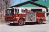 Photo of King-Seagrave serial 800017, a 1980 Mack pumper of the Mississippi Mills Fire Department in Ontario.