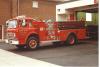Photo of King-Seagrave serial 800031, a 1980 International  pumper of the Fort Erie Fire Department in Ontario.