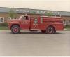 King-Seagrave delivery photo of serial 800037, a 1980 Ford pumper of the Ailsa Craig Fire Department in Ontario. Provided by Scott Jones.