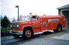 Photo of King-Seagrave serial 800055, a 1980 GMC tanker of the Howard Township Fire Department in Ontario.